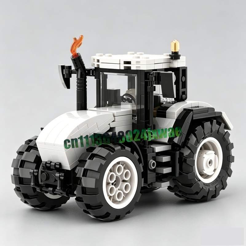 새로운 402 PCS MOC 농장 트랙터 농업 차량 모 - Agriculture Farming Education 리뷰 및 가격