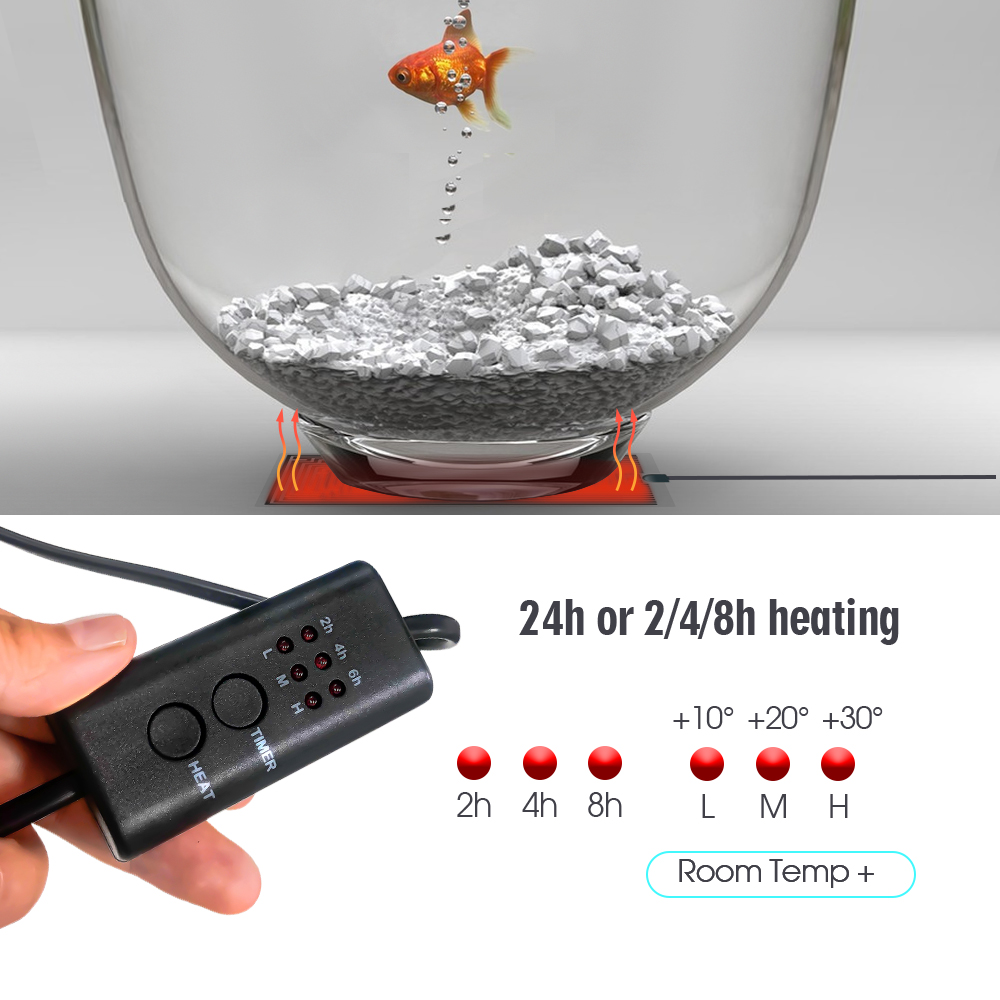 EU 플러그 파충류 온도 조절기 열 매트, 테라리움 등 - Seedling Heat Mat 리뷰 및 가격